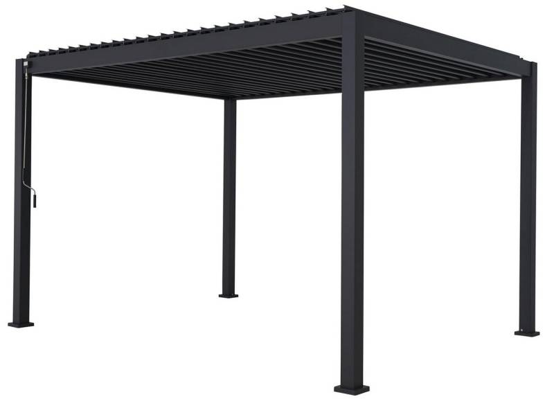 Green Spirit Pergola »Mirador 3x3,6 Basic« Lamellendach Pergola Pavillon Überdachung, BxTxH: 297x357x241 cm, (1-tlg), anthrazit, Aluminium, wetterfest - Garten, Terrasse & Outdoor von Green Spirit