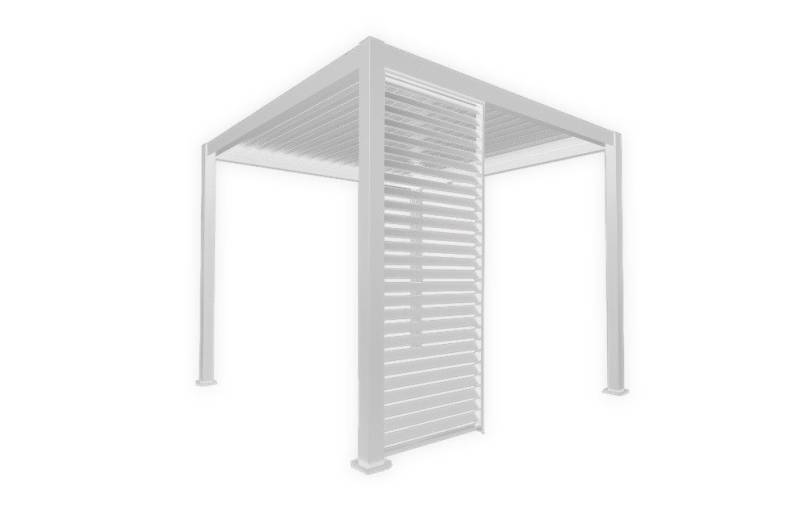 Green Spirit Pergola »Mirador« Seitenwand für 4m Pergola Pavillon Sichtschutz, weiß, für Pergola Classic & Deluxe, wetterfest - Garten, Terrasse von Green Spirit
