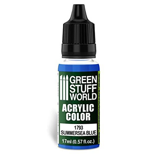 Green Stuff Acrylfarben (Summersea Blue) von Green Stuff World