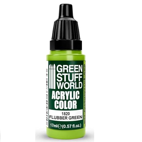 Green Stuff World Acrylfarbe Flubber Green 1820 für Modelle und Miniaturen von Green Stuff World
