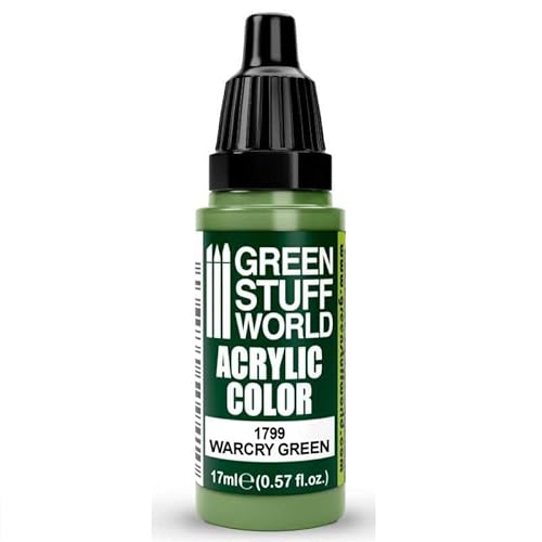 Green Stuff World Acrylfarbe Warcry Green 1799 für Modelle und Miniaturen Green Stuff World Acrylfarbe Warcry Green 1799 für Modelle und Miniaturen von Green Stuff World