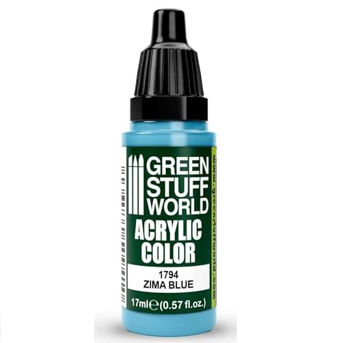Green Stuff World Acrylfarbe Zima Blue 1794 für Modelle und Miniaturen für Modelle und Miniaturen von Green Stuff World