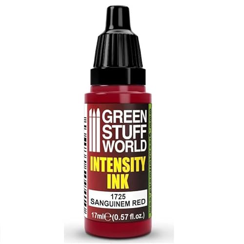 Green Stuff World – Intensität Tinte für Modelle und Miniaturen Sanguinem Red 1725 von Green Stuff World