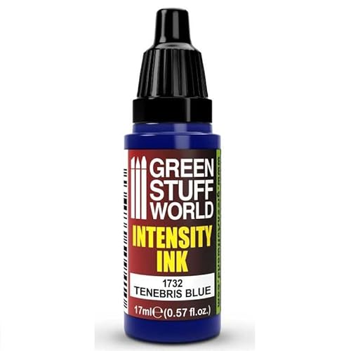 Green Stuff World – Intensität Tinte für Modelle und Miniaturen Tenebris Blue 1732 von Green Stuff World