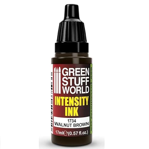 Green Stuff World – Intensity Tinte für Modelle und Miniaturen Walnussbraun 1734 von Green Stuff World