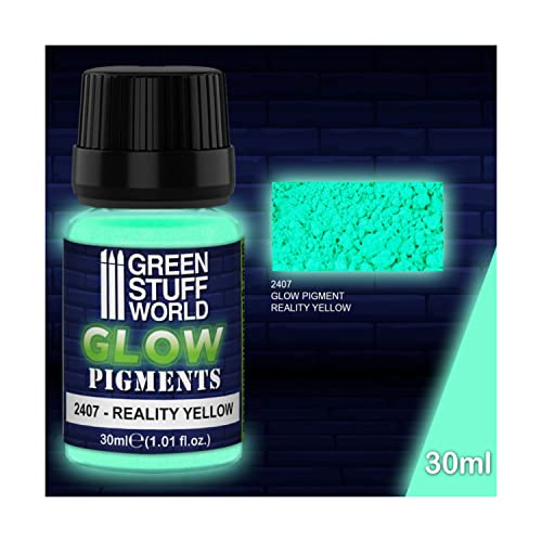 Green Stuff World - Pigment Reality Yellow Glow in the Dark von Green Stuff World