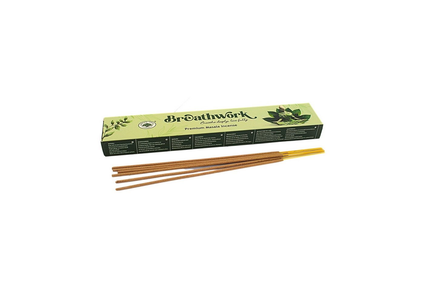 Green Tree Räucherstäbchen Green Tree Incense "Breathwork" 15gr. Green Tree Räucherstäbchen Green Tree Incense "Breathwork" 15gr. von Green Tree