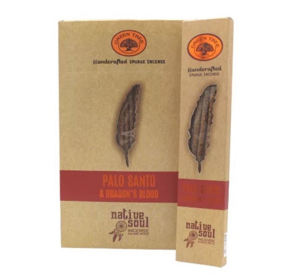 Green Tree Räucherstäbchen Green Tree Native Soul Smudge Incense "Palo Santo & Dragon`s Blood" 15 Green Tree Räucherstäbchen Green Tree Native Soul Smudge Incense "Palo Santo & Dragon`s Blood" 15 von Green Tree