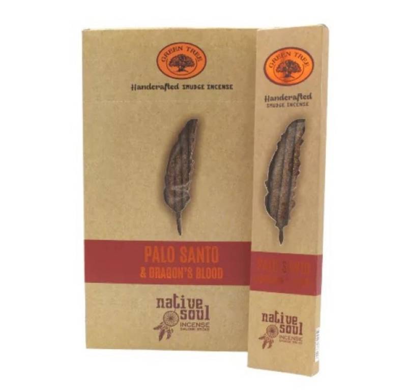 Green Tree Räucherstäbchen Green Tree Native Soul Smudge Incense "Palo Santo & Dragon`s Blood" 15 von Green Tree