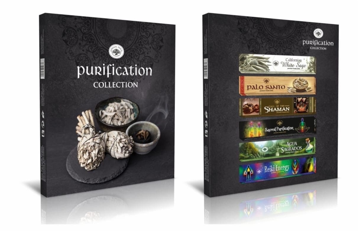 Green Tree Räucherstäbchen Green Tree Purification Collection 6x15gr Green Tree Räucherstäbchen Green Tree Purification Collection 6x15gr von Green Tree