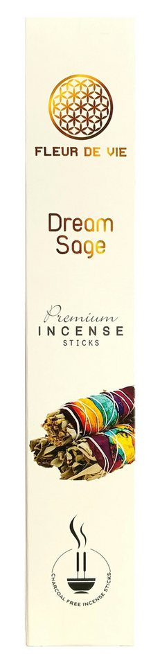 Green Tree Räucherstäbchen Fleur de Vie "Dream Sage" Premium Incense Sticks 16gr Green Tree Räucherstäbchen Fleur de Vie "Dream Sage" Premium Incense Sticks 16gr von Green Tree