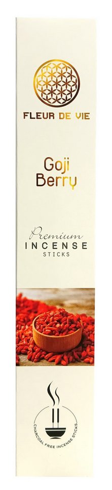 Green Tree Räucherstäbchen Fleur de Vie "Goji Berry" Premium Incense Sticks 16gr von Green Tree