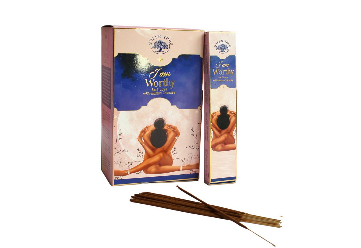 Green Tree Räucherstäbchen Green Tree I am Worthy Manifestation Incense 15 gram Green Tree Räucherstäbchen Green Tree I am Worthy Manifestation Incense 15 gram von Green Tree