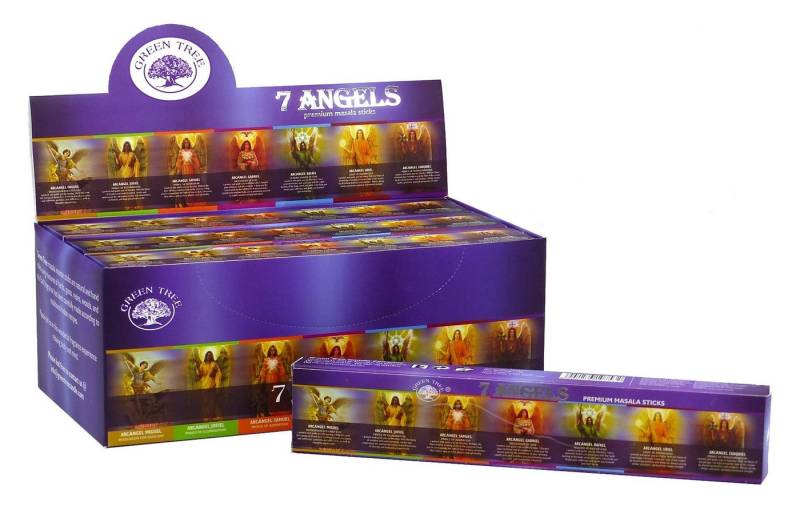 Green Tree Räucherstäbchen Green Tree Incense "7 Angels" 15gr. von Green Tree