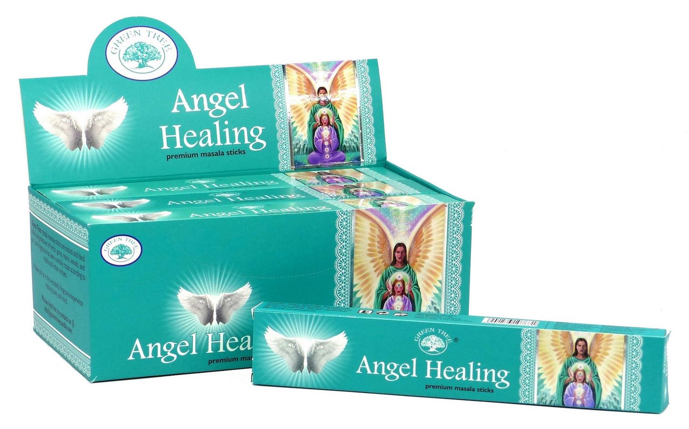 Green Tree Räucherstäbchen Green Tree Incense "Angel Healing" 15gr. Green Tree Räucherstäbchen Green Tree Incense "Angel Healing" 15gr. von Green Tree