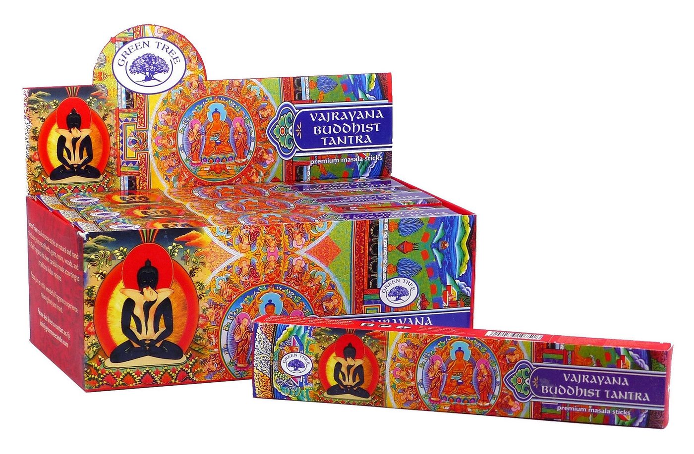 Green Tree Räucherstäbchen Green Tree Incense "Buddhist Tantra" 15gr. Green Tree Räucherstäbchen Green Tree Incense "Buddhist Tantra" 15gr. von Green Tree