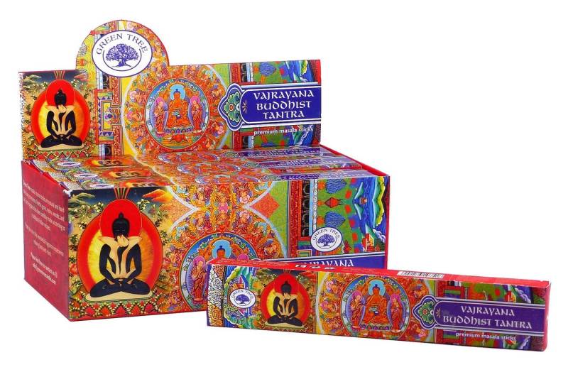Green Tree Räucherstäbchen Green Tree Incense "Buddhist Tantra" 15gr. von Green Tree
