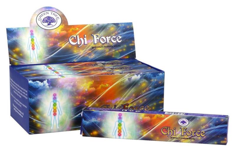 Green Tree Räucherstäbchen Green Tree Incense "Chi Force" 15gr. von Green Tree