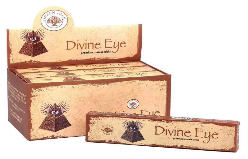 Green Tree Räucherstäbchen Green Tree Incense "Divine Eye" 15gr. von Green Tree