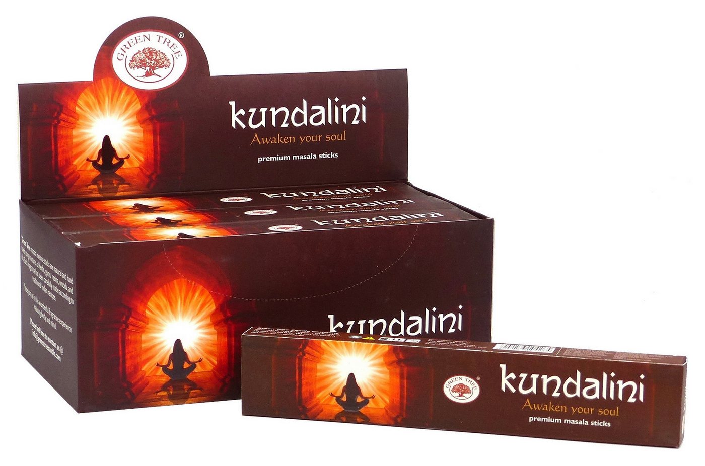 Green Tree Räucherstäbchen Green Tree Incense "Kundalini" 15gr. Green Tree Räucherstäbchen Green Tree Incense "Kundalini" 15gr. von Green Tree