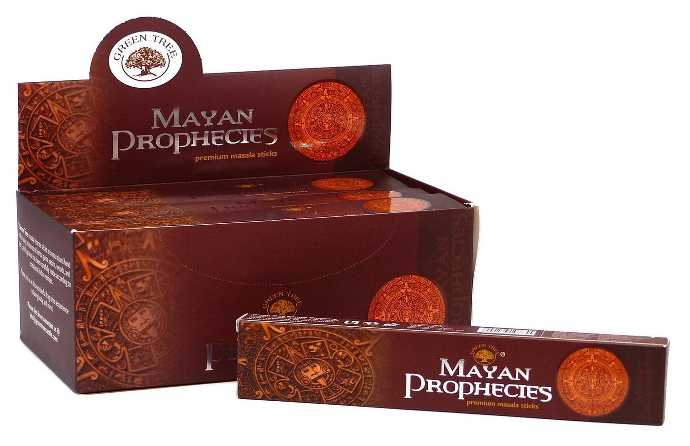 Green Tree Räucherstäbchen Green Tree Incense "Mayan Prophecies" 15gr. Green Tree Räucherstäbchen Green Tree Incense "Mayan Prophecies" 15gr. von Green Tree