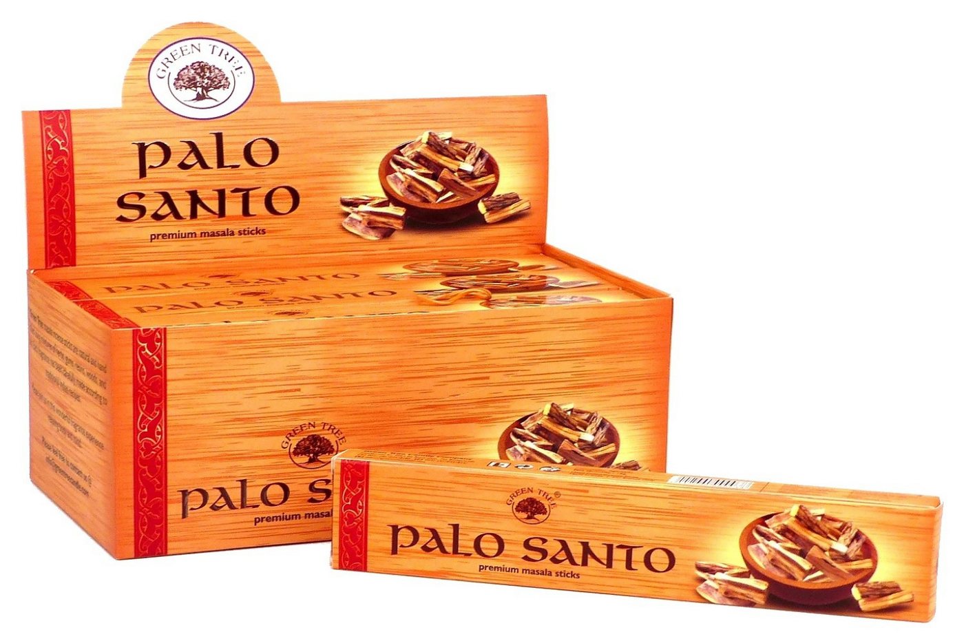 Green Tree Räucherstäbchen Green Tree Incense "Palo Santo" 15gr. Green Tree Räucherstäbchen Green Tree Incense "Palo Santo" 15gr. von Green Tree