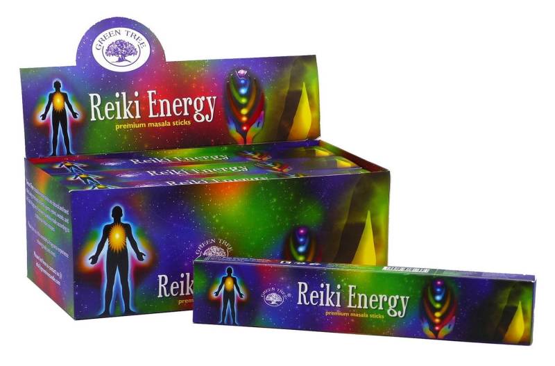Green Tree Räucherstäbchen Green Tree Incense "Reiki Energy" 15gr. von Green Tree