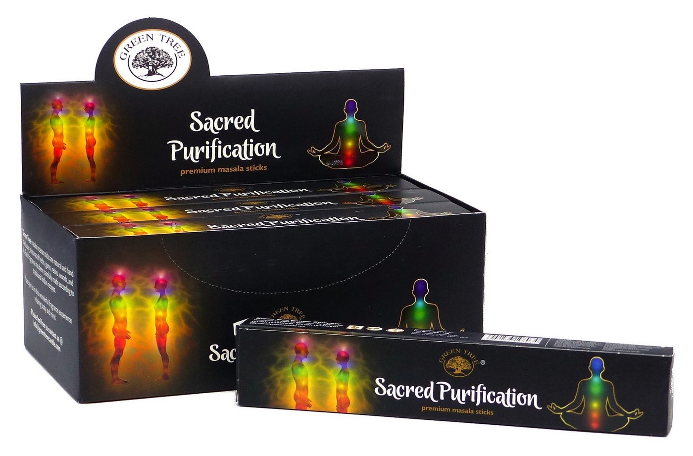 Green Tree Räucherstäbchen Green Tree Incense "Sacred Purification" 15gr. Green Tree Räucherstäbchen Green Tree Incense "Sacred Purification" 15gr. von Green Tree