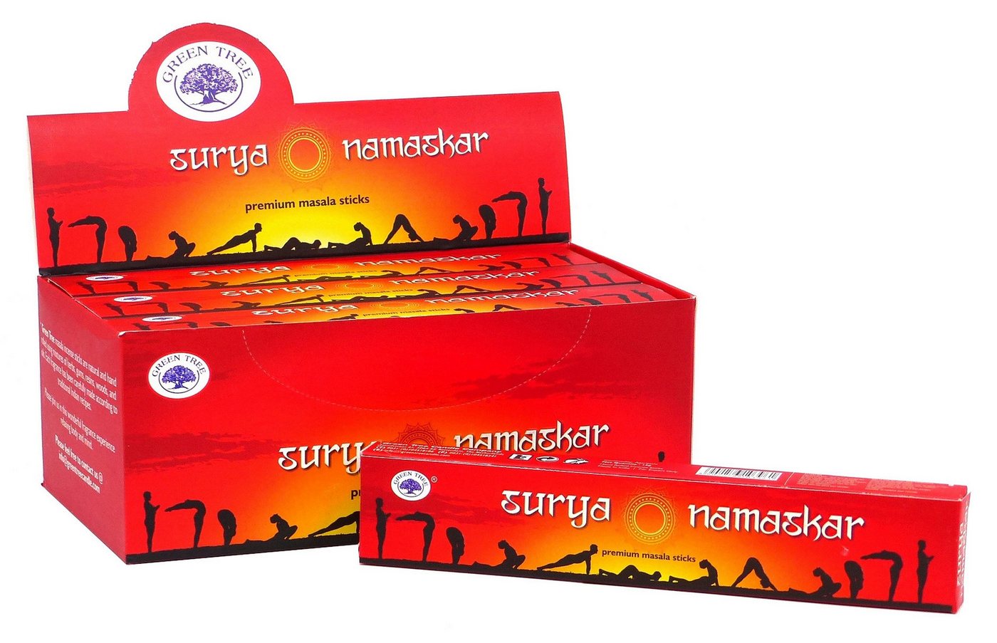 Green Tree Räucherstäbchen Green Tree Incense "Surya Namaskar" 15gr. Green Tree Räucherstäbchen Green Tree Incense "Surya Namaskar" 15gr. von Green Tree