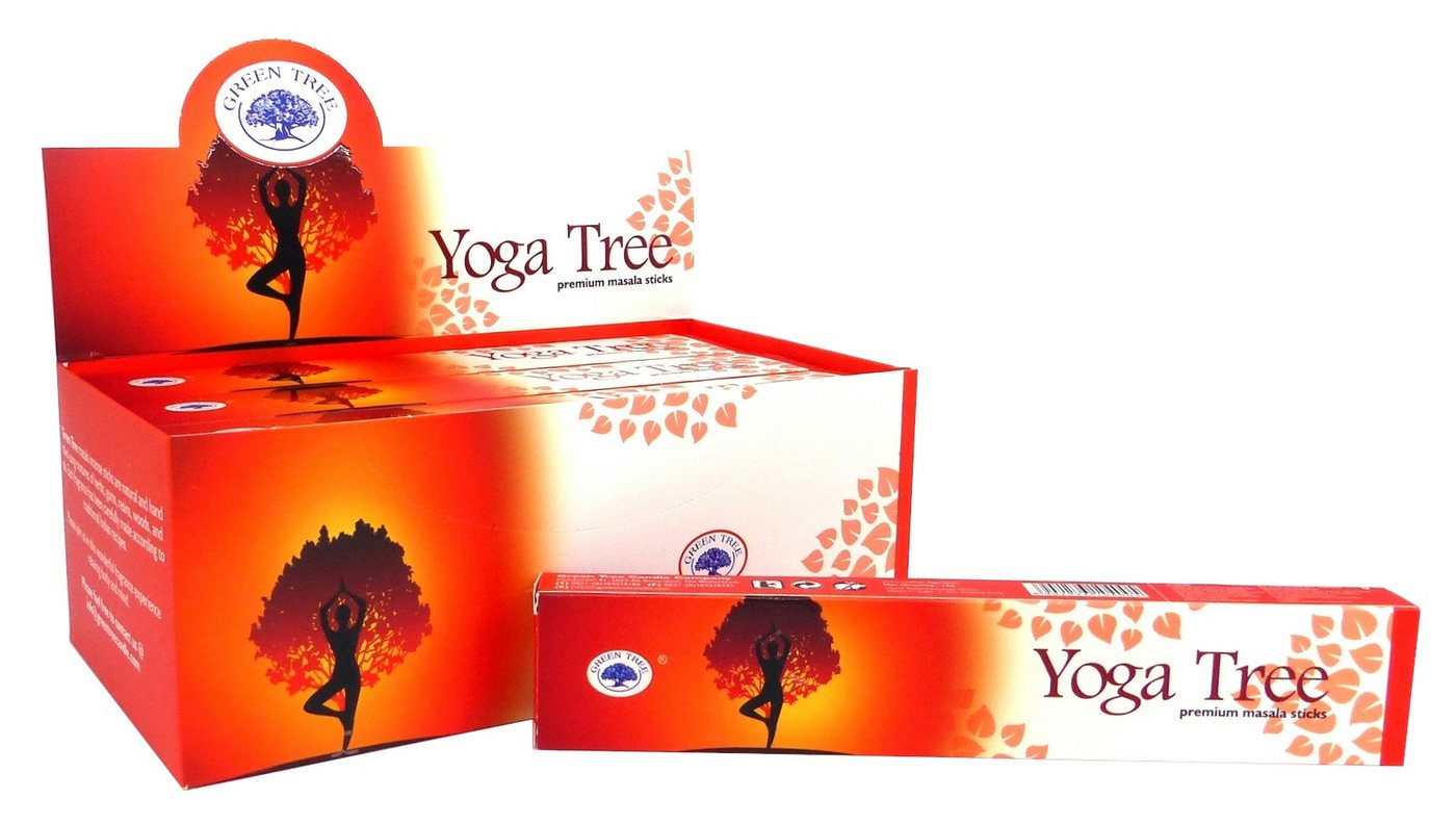 Green Tree Räucherstäbchen Green Tree Incense "Yoga Tree" 15gr. Green Tree Räucherstäbchen Green Tree Incense "Yoga Tree" 15gr. von Green Tree