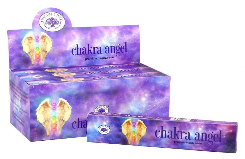 Green Tree Räucherstäbchen Green Tree Incense "chakra angel" 15gr. von Green Tree