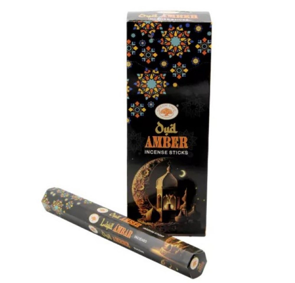 Green Tree Räucherstäbchen-Halter Green Tree "Oud Amber" Incense 20St. Green Tree Räucherstäbchen-Halter Green Tree "Oud Amber" Incense 20St. von Green Tree