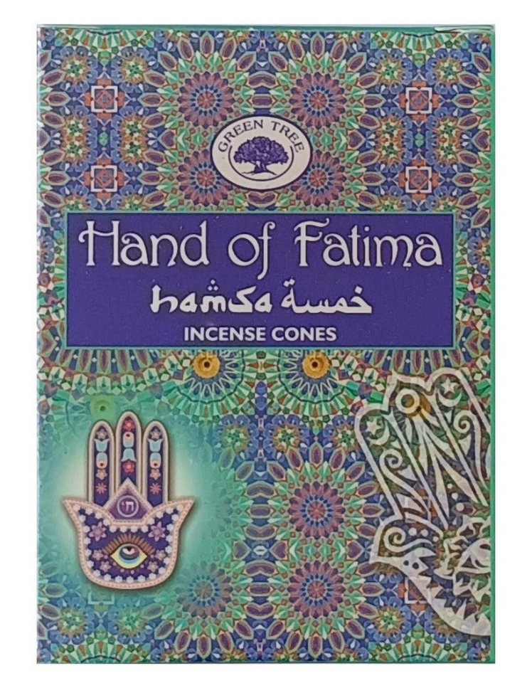 Green Tree Räucherkegel Green Tree Räucherkegel "Hand of Fatima" 10 Stk. Green Tree Räucherkegel Green Tree Räucherkegel "Hand of Fatima" 10 Stk. von Green Tree
