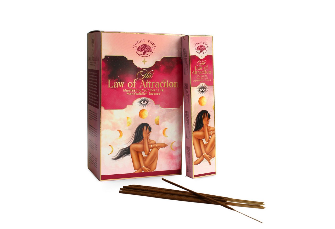 Green Tree Räucherstäbchen Green Tree The Law of Attraction Incense 15 gram Green Tree Räucherstäbchen Green Tree The Law of Attraction Incense 15 gram von Green Tree