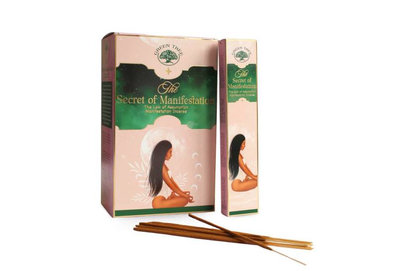 Green Tree Räucherstäbchen Green Tree The Secret of Manifestation Incense 15 gram von Green Tree
