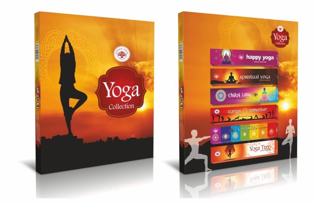 Green Tree Räucherstäbchen Green Tree Yoga Collection 6x15gr Green Tree Räucherstäbchen Green Tree Yoga Collection 6x15gr von Green Tree