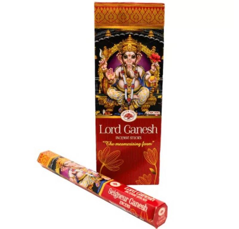 Green Tree Räucherstäbchen Räucherstäbchen Green Tree Incense "Lord Ganesh" Hexa 20St. von Green Tree