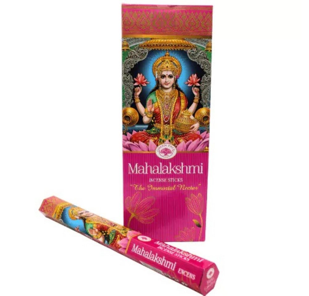 Green Tree Räucherstäbchen Räucherstäbchen Green Tree Incense "Mahalakschmi" Hexa 20St. Green Tree Räucherstäbchen Räucherstäbchen Green Tree Incense "Mahalakschmi" Hexa 20St. von Green Tree