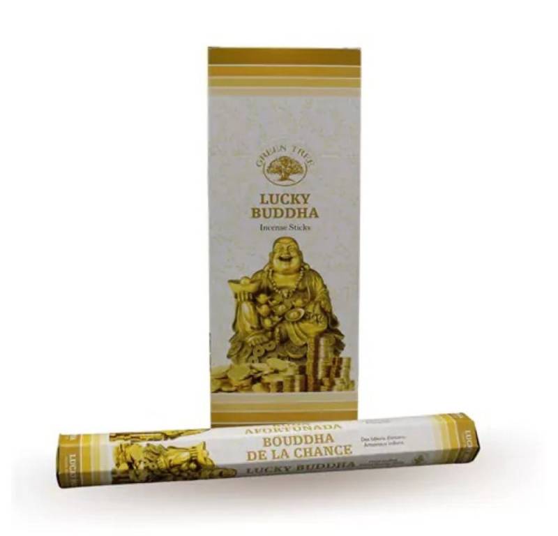 Green Tree Räucherstäbchen Räucherstäbchen Green Tree Incense "Lucky Buddha" Hexa 20St. Green Tree Räucherstäbchen Räucherstäbchen Green Tree Incense "Lucky Buddha" Hexa 20St. von Green Tree