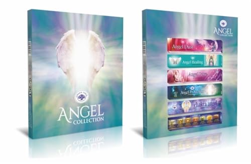 Räucherstäbchenset Green Tree Angel Collection 6x15gr: Angel Dust, Angel Healing, Angel Love, Angel Protection, Chakra Angel, 7 Angels von Green Tree