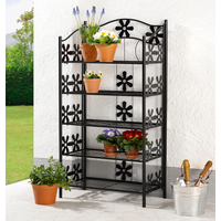 Metallregal mit 5 Böden 60 x 30 x 112 cm schwarz Metallregal mit 5 Böden 60 x 30 x 112 cm schwarz von GreenYard