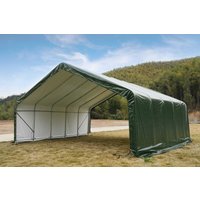 GreenYard®  Weidezelt-Überdachung - ca. 670 x 610 x 320 cm Grün von Green Yard