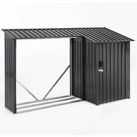 2in1 Brennholzlager mit Schrank, ca. 270 x 105 x 158 cm 2in1 Brennholzlager mit Schrank, ca. 270 x 105 x 158 cm von GreenYard