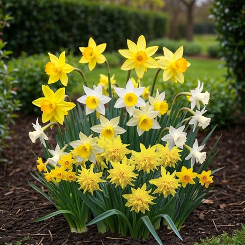 GreenboutiQ - Blumenzwiebeln - Narcis Botanical Mix - Farbe Gelb und Weiß - 20 Stück - Zwiebelgröße 10/12 - XXL Pack GreenboutiQ - Blumenzwiebeln - Narcis Botanical Mix - Farbe Gelb und Weiß - 20 Stück - Zwiebelgröße 10/12 - XXL Pack von Green boutiQ