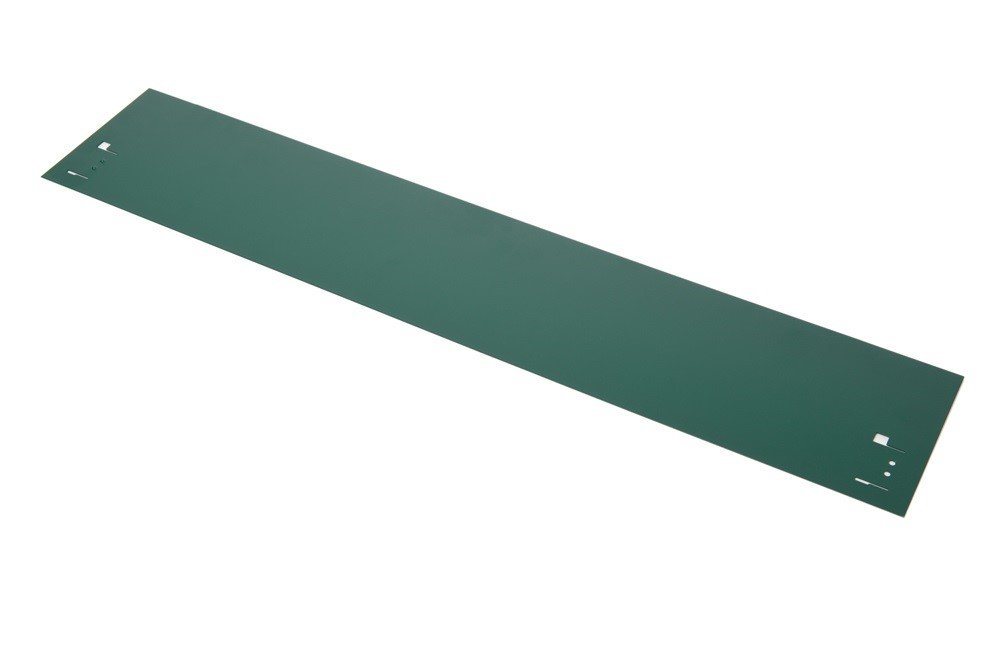 Green-split Beetbegrenzung Rasenkanten Metall 13.5cm x 120cm Grün Beeteinfassung von Green-split
