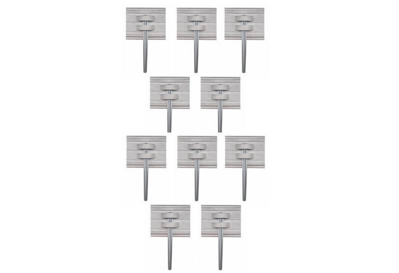 Green-split Bodenanker 10er Set Erdanker Set für Green Universe Rasenkante 14cm Höhe von Green-split