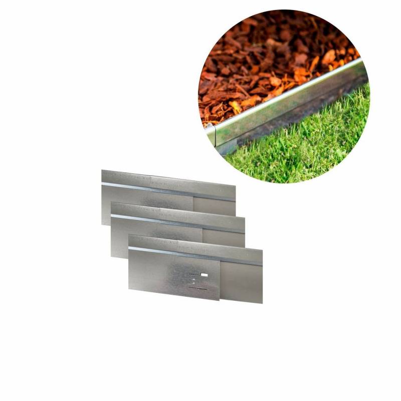 Green-split Rasenkante 5er Set Rasenkante Exklusiv 14.8cm x 5.7m von Green-split