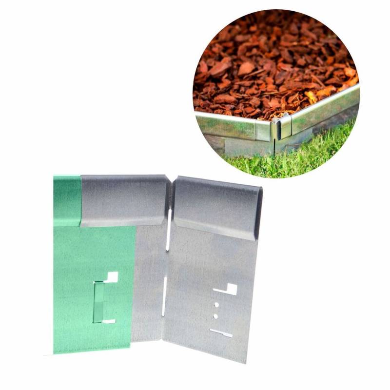 Green-split Rasenkante Ecke für Rasenkante Exklusiv Teil 2 8x8x14,8 cm Beeteinfassung von Green-split