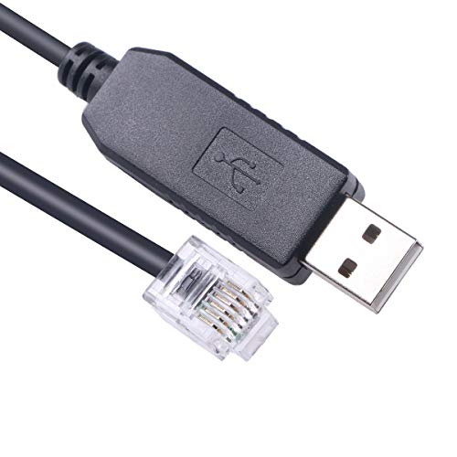 Serielles Kabel für Meade LX200 ACF-Serie, USB-6P6C RS-232, 1,8 m von Green-utech