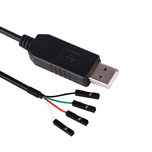 USB RS232 auf TTL 5 V 2,45 mm Dupont Header 4 Pin UART Serielles Kabel FTDI Chip für Windows, Linux und Mac OS USB RS232 auf TTL 5 V 2,45 mm Dupont Header 4 Pin UART Serielles Kabel FTDI Chip für Windows, Linux und Mac OS von Green-utech